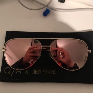Gold quay sunglasses